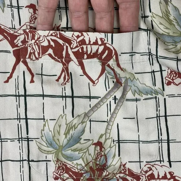 Roper Shirt Mens Extra Large White Horseback Riding Western Button Up Adult - Picture 3 of 8